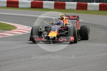 World © Octane Photographic Ltd. Red Bull Racing RB12 – Max Verstappen. Friday 10th June 2016, F1 Canadian GP Practice 1, Circuit Gilles Villeneuve, Montreal, Canada. Digital Ref :1586LB5D9172