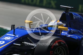 World © Octane Photographic Ltd. Sauber F1 Team C35 – Marcus Ericsson. Friday 10th June 2016, F1 Canadian GP Practice 2, Circuit Gilles Villeneuve, Montreal, Canada. Digital Ref :1587LB1D0163