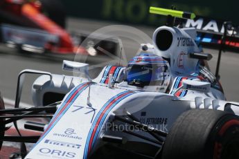 World © Octane Photographic Ltd. Williams Martini Racing, Williams Mercedes FW38 – Valtteri Bottas. Friday 10th June 2016, F1 Canadian GP Practice 2, Circuit Gilles Villeneuve, Montreal, Canada. Digital Ref :1587LB1D0344