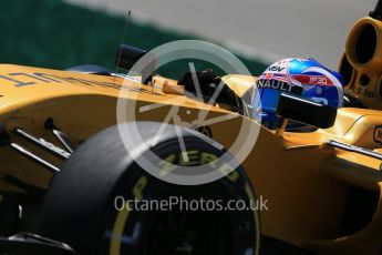 World © Octane Photographic Ltd. Renault Sport F1 Team RS16 – Jolyon Palmer. Friday 10th June 2016, F1 Canadian GP Practice 2, Circuit Gilles Villeneuve, Montreal, Canada. Digital Ref :1587LB1D0408