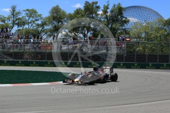 World © Octane Photographic Ltd. Scuderia Toro Rosso STR11 – Carlos Sainz. Friday 10th June 2016, F1 Canadian GP Practice 2, Circuit Gilles Villeneuve, Montreal, Canada. Digital Ref :1587LB5D9438