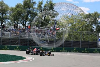 World © Octane Photographic Ltd. Scuderia Toro Rosso STR11 – Daniil Kvyat. Friday 10th June 2016, F1 Canadian GP Practice 2, Circuit Gilles Villeneuve, Montreal, Canada. Digital Ref :1587LB5D9626
