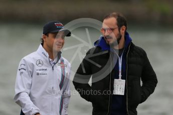 World © Octane Photographic Ltd. Williams Martini Racing – Felipe Massa. Saturday 11th June 2016, F1 Canadian GP Paddock, Circuit Gilles Villeneuve, Montreal, Canada. Digital Ref :1584LB1D0893