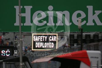 World © Octane Photographic Ltd. Safety Car deployed after Kevin Magnussen's crash. Saturday 11th June 2016, F1 Canadian GP Practice 3, Circuit Gilles Villeneuve, Montreal, Canada. Digital Ref :1588LB1D0954