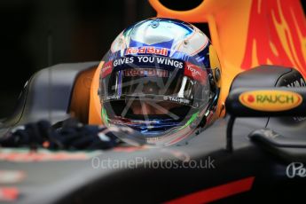 World © Octane Photographic Ltd. Red Bull Racing RB12 – Daniel Ricciardo. Saturday 11th June 2016, F1 Canadian GP Practice 3, Circuit Gilles Villeneuve, Montreal, Canada. Digital Ref :1588LB1D1034