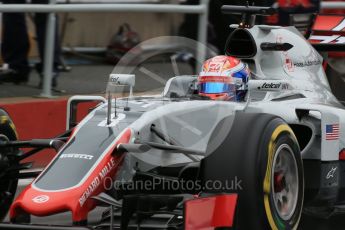 World © Octane Photographic Ltd. Haas F1 Team VF-16 – Romain Grosjean. Saturday 11th June 2016, F1 Canadian GP Practice 3, Circuit Gilles Villeneuve, Montreal, Canada. Digital Ref :1588LB1D1097