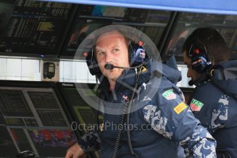 World © Octane Photographic Ltd. Red Bull Racing - Christian Horner. Saturday 11th June 2016, F1 Canadian GP Practice 3, Circuit Gilles Villeneuve, Montreal, Canada. Digital Ref :1588LB1D1206