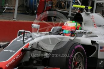 World © Octane Photographic Ltd. Haas F1 Team VF-16 - Esteban Gutierrez. Saturday 11th June 2016, F1 Canadian GP Practice 3, Circuit Gilles Villeneuve, Montreal, Canada. Digital Ref :1588LB1D1385