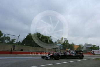 World © Octane Photographic Ltd. McLaren Honda MP4-31 – Jenson Button. Saturday 11th June 2016, F1 Canadian GP Practice 3, Circuit Gilles Villeneuve, Montreal, Canada. Digital Ref :1588LB5D9921