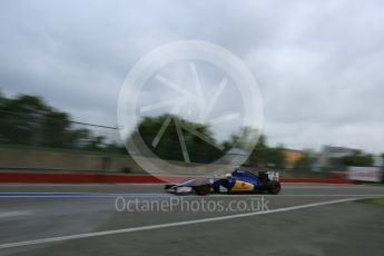 World © Octane Photographic Ltd. Sauber F1 Team C35 – Marcus Ericsson. Saturday 11th June 2016, F1 Canadian GP Practice 3, Circuit Gilles Villeneuve, Montreal, Canada. Digital Ref :1588LB5D9933