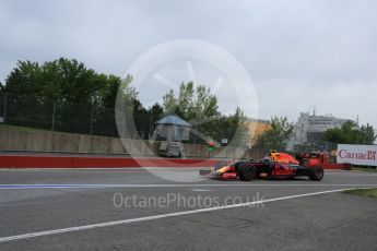 World © Octane Photographic Ltd. Red Bull Racing RB12 – Max Verstappen. Saturday 11th June 2016, F1 Canadian GP Practice 3, Circuit Gilles Villeneuve, Montreal, Canada. Digital Ref :1588LB5D9946