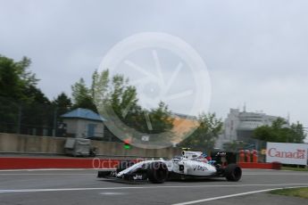 World © Octane Photographic Ltd. Williams Martini Racing, Williams Mercedes FW38 – Valtteri Bottas. Saturday 11th June 2016, F1 Canadian GP Practice 3, Circuit Gilles Villeneuve, Montreal, Canada. Digital Ref :1588LB5D9959