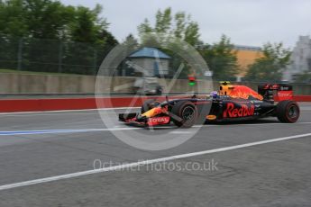 World © Octane Photographic Ltd. Red Bull Racing RB12 – Max Verstappen. Saturday 11th June 2016, F1 Canadian GP Practice 3, Circuit Gilles Villeneuve, Montreal, Canada. Digital Ref :1588LB5D9974