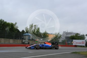 World © Octane Photographic Ltd. Manor Racing MRT05 - Pascal Wehrlein. Saturday 11th June 2016, F1 Canadian GP Practice 3, Circuit Gilles Villeneuve, Montreal, Canada. Digital Ref :1588LB5D9989