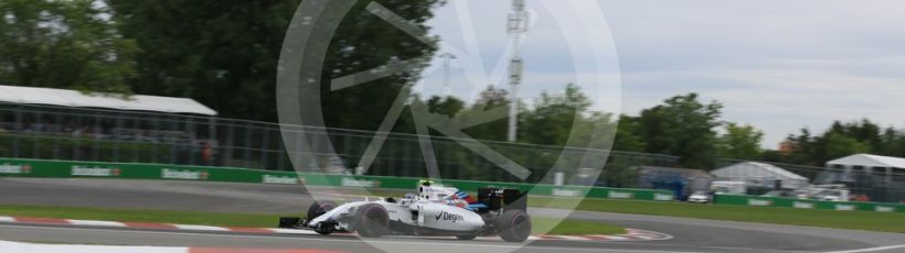 World © Octane Photographic Ltd. Williams Martini Racing, Williams Mercedes FW38 – Valtteri Bottas. Saturday 11th June 2016, F1 Canadian GP Qualifying, Circuit Gilles Villeneuve, Montreal, Canada. Digital Ref :1589LB5D0056