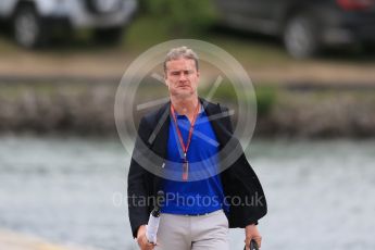 World © Octane Photographic Ltd. David Coulthard. Sunday 12th June 2016, F1 Canadian GP Paddock, Circuit Gilles Villeneuve, Montreal, Canada. Digital Ref :1590LB1D2268