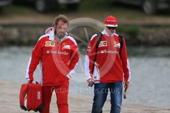 World © Octane Photographic Ltd. Scuderia Ferrari – Kimi Raikkonen. Sunday 12th June 2016, F1 Canadian GP Paddock, Circuit Gilles Villeneuve, Montreal, Canada. Digital Ref :1590LB1D2433