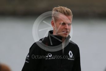 World © Octane Photographic Ltd. Renault Sport F1 Team - Kevin Magnussen. Sunday 12th June 2016, F1 Canadian GP Paddock, Circuit Gilles Villeneuve, Montreal, Canada. Digital Ref :1590LB1D2602