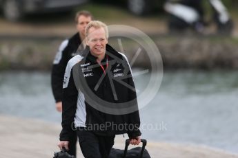 World © Octane Photographic Ltd. Sahara Force India Technical Director Andrew Green. Sunday 12th June 2016, F1 Canadian GP Paddock, Circuit Gilles Villeneuve, Montreal, Canada. Digital Ref :1590LB1D2671