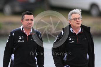 World © Octane Photographic Ltd. McLaren Honda Racing Director – Eric Boullier. Sunday 12th June 2016, F1 Canadian GP Paddock, Circuit Gilles Villeneuve, Montreal, Canada. Digital Ref :1590LB1D2780