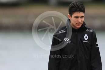 World © Octane Photographic Ltd. Renault Sport F1 Team Reserve Driver – Esteban Ocon. Sunday 12th June 2016, F1 Canadian GP Paddock, Circuit Gilles Villeneuve, Montreal, Canada. Digital Ref :1590LB1D2824