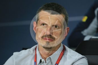 World © Octane Photographic Ltd. F1 Canadian GP FIA Personnel Press Conference, Circuit Gilles Villeneuve, Montreal, Canada. Friday 10th June 2016. Guenther Steiner – Team Principal Haas F1. Digital Ref :1585LB1D0688