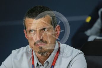 World © Octane Photographic Ltd. F1 Canadian GP FIA Personnel Press Conference, Circuit Gilles Villeneuve, Montreal, Canada. Friday 10th June 2016. Guenther Steiner – Team Principal Haas F1. Digital Ref :1585LB1D0702