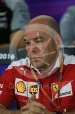 World © Octane Photographic Ltd. F1 Canadian GP FIA Personnel Press Conference, Circuit Gilles Villeneuve, Montreal, Canada. Friday 10th June 2016. Jock Clear – Senior Performance Engineer Scuderia Ferrari. Digital Ref :1585LB1D0752