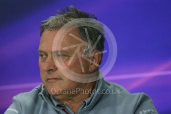 World © Octane Photographic Ltd. F1 Canadian GP FIA Personnel Press Conference, Circuit Gilles Villeneuve, Montreal, Canada. Friday 10th June 2016. Dave Ryan – Manor Racing, Racing Director. Digital Ref :1585LB1D0782