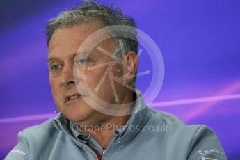 World © Octane Photographic Ltd. F1 Canadian GP FIA Personnel Press Conference, Circuit Gilles Villeneuve, Montreal, Canada. Friday 10th June 2016. Dave Ryan – Manor Racing, Racing Director. Digital Ref :1585LB1D0804