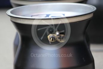 World © Octane Photographic Ltd. Red Bull Racing RB12 tyre valve. Tuesday 17th May 2016, F1 Spanish In-season testing, Circuit de Barcelona Catalunya, Spain. Digital Ref : 1555CB1D2228