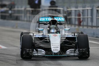World © Octane Photographic Ltd. Mercedes AMG Petronas W07 Hybrid – Nico Rosberg. Tuesday 17th May 2016, F1 Spanish In-season testing, Circuit de Barcelona Catalunya, Spain. Digital Ref : 1555CB1D2255