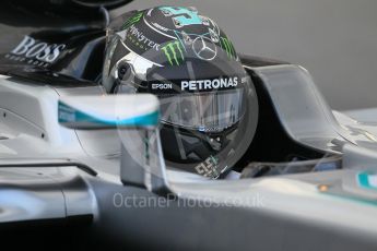 World © Octane Photographic Ltd. Mercedes AMG Petronas W07 Hybrid – Nico Rosberg. Tuesday 17th May 2016, F1 Spanish In-season testing, Circuit de Barcelona Catalunya, Spain. Digital Ref : 1555CB1D2265