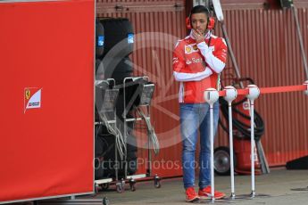 World © Octane Photographic Ltd. Scuderia Ferrari - Antonio Fuoco. Tuesday 17th May 2016, F1 Spanish In-season testing, Circuit de Barcelona Catalunya, Spain. Digital Ref : 1555CB1D2479
