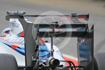 World © Octane Photographic Ltd. Williams Martini Racing, Williams Mercedes FW38 – Alex Lynn. Tuesday 17th May 2016, F1 Spanish In-season testing, Circuit de Barcelona Catalunya, Spain. Digital Ref : 1555CB1D2594