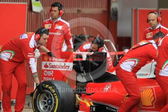 World © Octane Photographic Ltd. Scuderia Ferrari SF16-H – Sebastian Vettel. Tuesday 17th May 2016, F1 Spanish In-season testing, Circuit de Barcelona Catalunya, Spain. Digital Ref : 1555CB1D2608