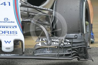 World © Octane Photographic Ltd. Williams Martini Racing, Williams Mercedes FW38 – Alex Lynn. Tuesday 17th May 2016, F1 Spanish In-season testing, Circuit de Barcelona Catalunya, Spain. Digital Ref : 1555CB1D2638