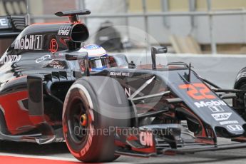 World © Octane Photographic Ltd. McLaren Honda MP4-31 – Jenson Button. Tuesday 17th May 2016, F1 Spanish In-season testing, Circuit de Barcelona Catalunya, Spain. Digital Ref : 1555CB1D2653