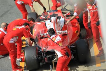 World © Octane Photographic Ltd. Scuderia Ferrari SF16-H – Sebastian Vettel. Tuesday 17th May 2016, F1 Spanish In-season testing, Circuit de Barcelona Catalunya, Spain. Digital Ref : 1555CB1D2683