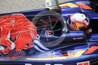 World © Octane Photographic Ltd. Scuderia Toro Rosso STR11 – Pierre Gasly. Tuesday 17th May 2016, F1 Spanish In-season testing, Circuit de Barcelona Catalunya, Spain. Digital Ref : 1555CB1D2698