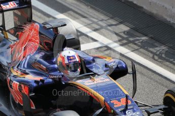 World © Octane Photographic Ltd. Scuderia Toro Rosso STR11 – Pierre Gasly. Tuesday 17th May 2016, F1 Spanish In-season testing, Circuit de Barcelona Catalunya, Spain. Digital Ref : 1555CB1D2715