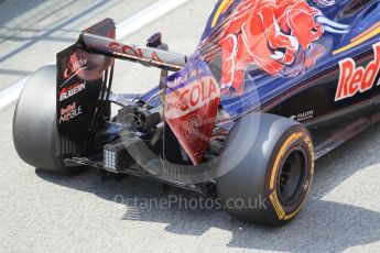 World © Octane Photographic Ltd. Scuderia Toro Rosso STR11 – Pierre Gasly. Tuesday 17th May 2016, F1 Spanish In-season testing, Circuit de Barcelona Catalunya, Spain. Digital Ref : 1555CB1D2719