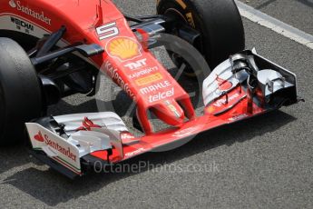 World © Octane Photographic Ltd. Scuderia Ferrari SF16-H – Sebastian Vettel. Tuesday 17th May 2016, F1 Spanish In-season testing, Circuit de Barcelona Catalunya, Spain. Digital Ref : 1555CB1D2787