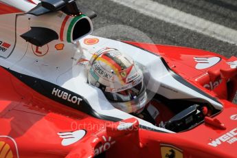 World © Octane Photographic Ltd. Scuderia Ferrari SF16-H – Sebastian Vettel. Tuesday 17th May 2016, F1 Spanish In-season testing, Circuit de Barcelona Catalunya, Spain. Digital Ref : 1555CB1D2789