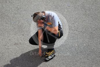 World © Octane Photographic Ltd. Pirelli. Tuesday 17th May 2016, F1 Spanish In-season testing, Circuit de Barcelona Catalunya, Spain. Digital Ref : 1555CB1D2809