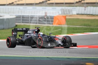 World © Octane Photographic Ltd. McLaren Honda MP4-31 – Jenson Button. Tuesday 17th May 2016, F1 Spanish GP In-season testing, Circuit de Barcelona Catalunya, Spain. Digital Ref : 1555CB1D2831