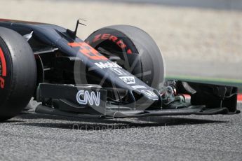 World © Octane Photographic Ltd. McLaren Honda MP4-31 – Jenson Button. Tuesday 17th May 2016, F1 Spanish GP In-season testing, Circuit de Barcelona Catalunya, Spain. Digital Ref : 1555CB1D2841