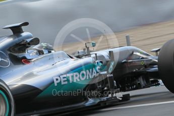 World © Octane Photographic Ltd. Mercedes AMG Petronas W07 Hybrid – Nico Rosberg. Tuesday 17th May 2016, F1 Spanish In-season testing, Circuit de Barcelona Catalunya, Spain. Digital Ref : 1555CB1D2904