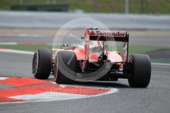 World © Octane Photographic Ltd. Scuderia Ferrari SF16-H – Sebastian Vettel. Tuesday 17th May 2016, F1 Spanish GP In-season testing, Circuit de Barcelona Catalunya, Spain. Digital Ref : 1555CB1D2914