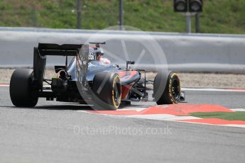 World © Octane Photographic Ltd. McLaren Honda MP4-31 – Jenson Button. Tuesday 17th May 2016, F1 Spanish GP In-season testing, Circuit de Barcelona Catalunya, Spain. Digital Ref : 1555CB1D2958